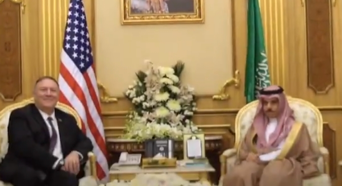 Pompeo e rei saudita se encontram pela primeira vez desde a morte de Soleimani