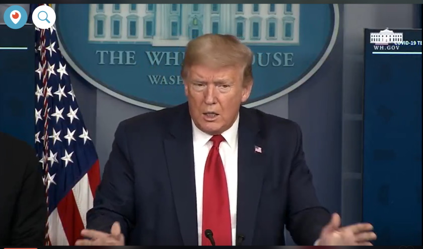 Trump anuncia rompimento com OMS e volta a criticar a China