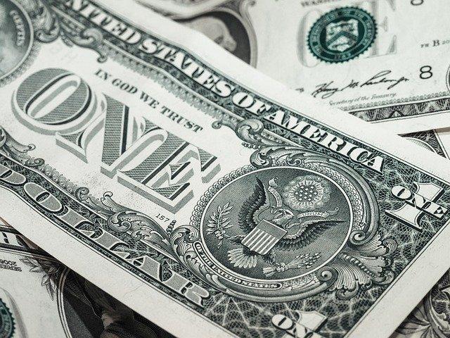 câmbio: foto do dólar