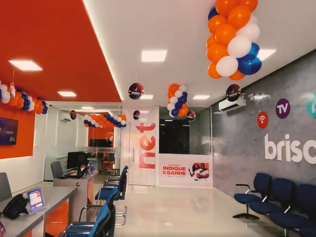 Loja da Brisanet (BRIT3). BTG recomenda compra de ações da empresa