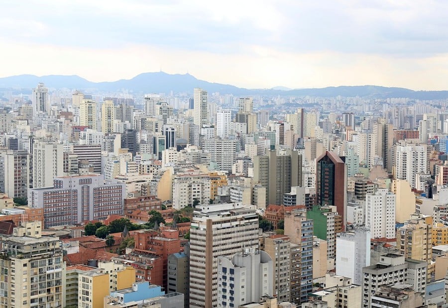 Prédios em São Paulo; imagem para uso no Radar de FIIs