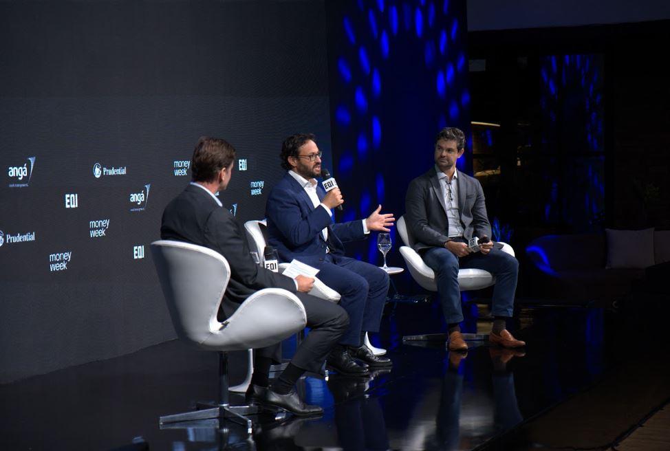 100 Dias mercado: foto painel Money Week