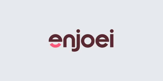 Imagem mostra o logo da Enjoei.