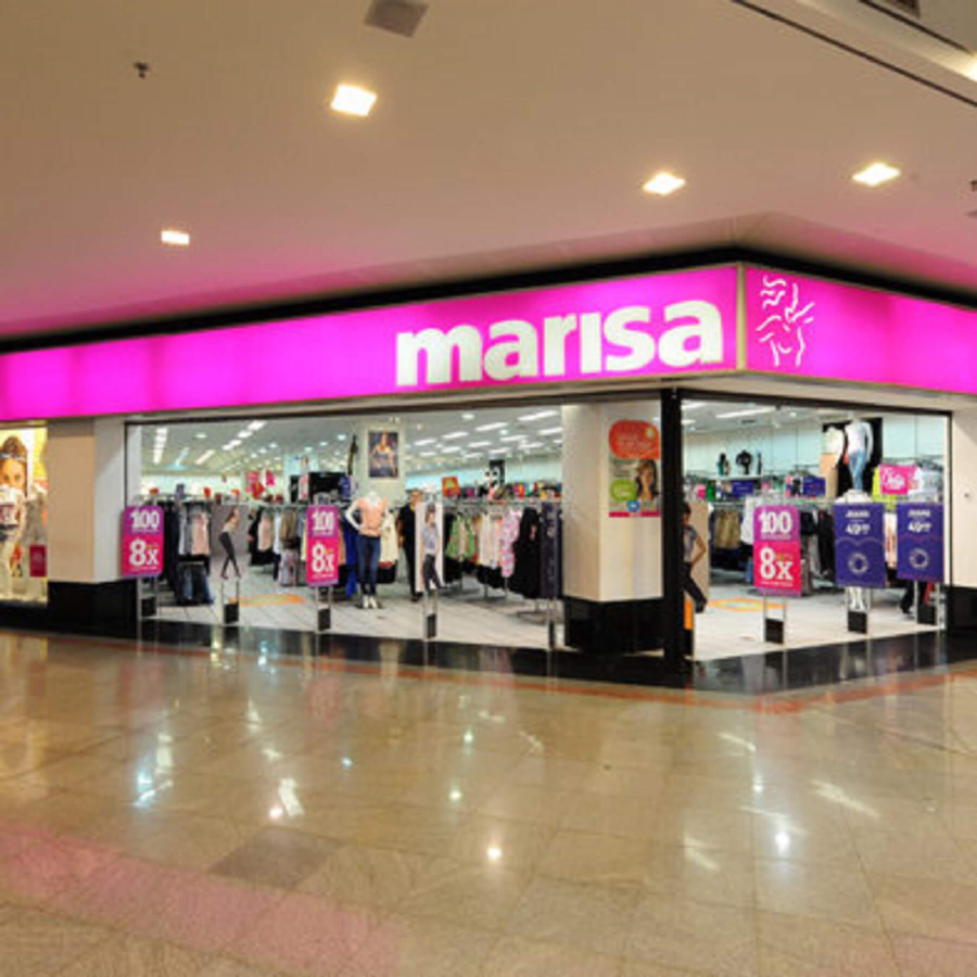 Imagem mostra uma das lojas Marisa (AMAR3).