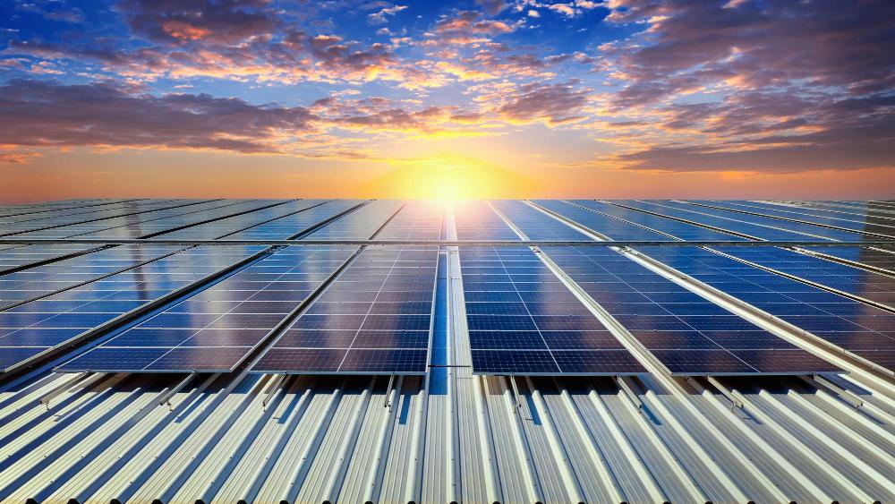 Painel de energia solar para ilustrar texto sobre pesquisa da Petrobras PETR3 PETR4 em energias renováveis