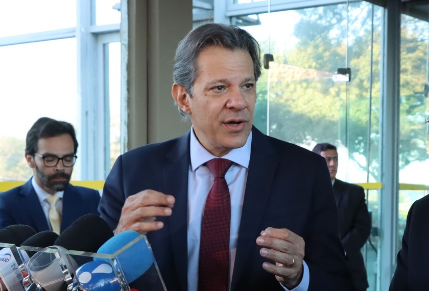 Haddad sobre arrecadação: PIB vai crescer 3% e a receita, talvez nem 1%