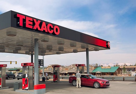 Imagem posto Texaco