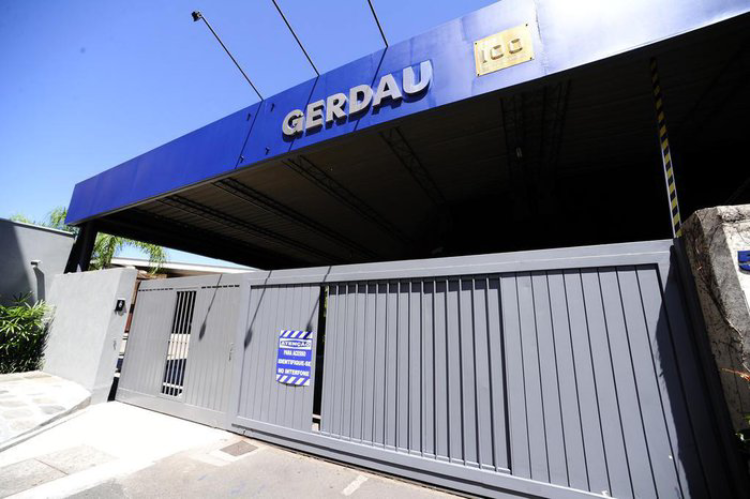 Fachada da Metalúrgica Gerdau