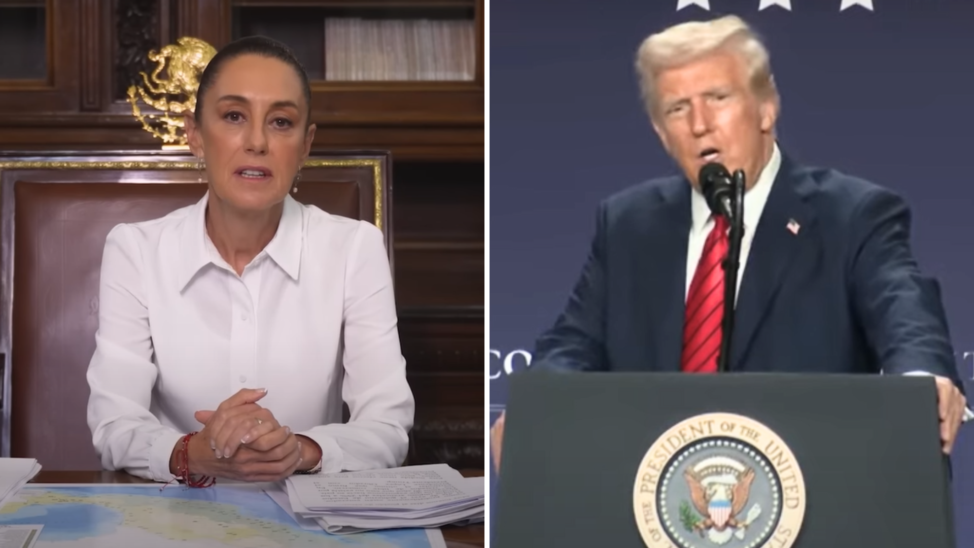 México e EUA chegam a acordo e suspendem tarifas por um mês