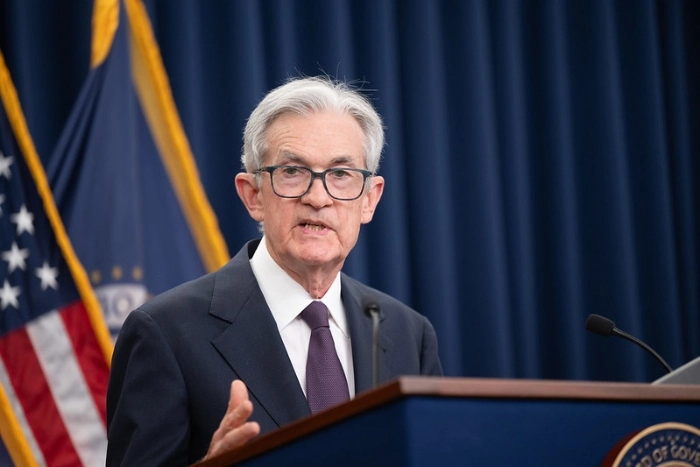 Fed reduz juros: foto do Presidente do Fed, Jerome Powell