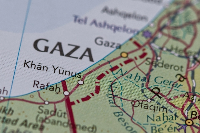 Mapa de Gaza mostra onde ocorre a guerra em Gaza