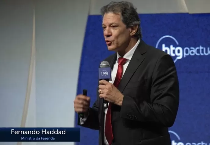 Fernando Haddad no Macro Day do BTG