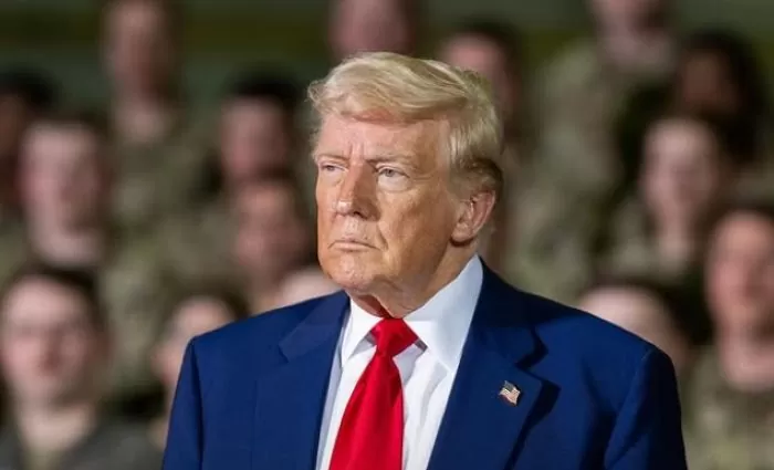 foto de Trump: presidente dos EUA ameaça encerrar comércio de soja com a China