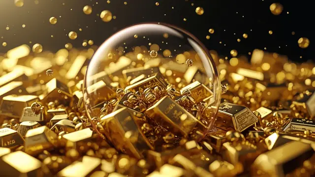 Ouro: risco de bolha nos preços dispara ao máximo