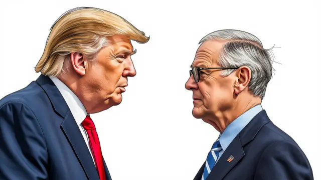 Trump e Powell Fed