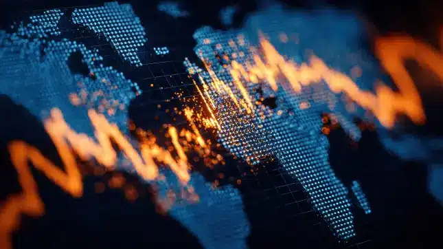 Gráfico em IA sobre dividendos e eleições