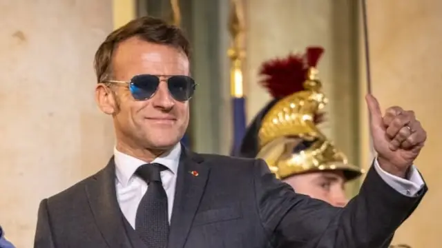 Óculos de Macron impulsionam ações de fabricante de luxo e viram fenômeno global