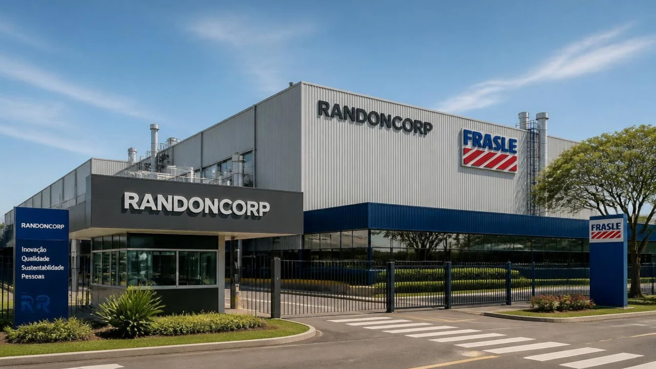 Fábrica Randoncorp e Frasle, recriada em IA