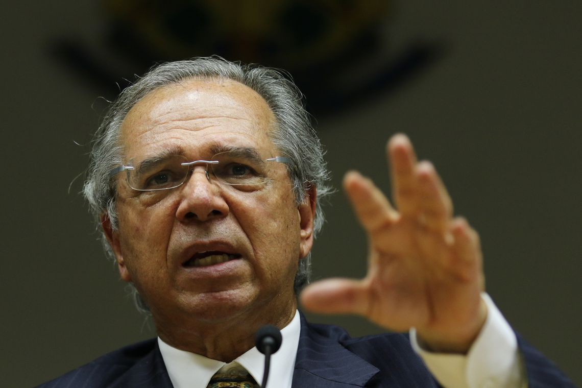 Em Davos, Guedes afirma que o grande inimigo do meio ambiente é a pobreza