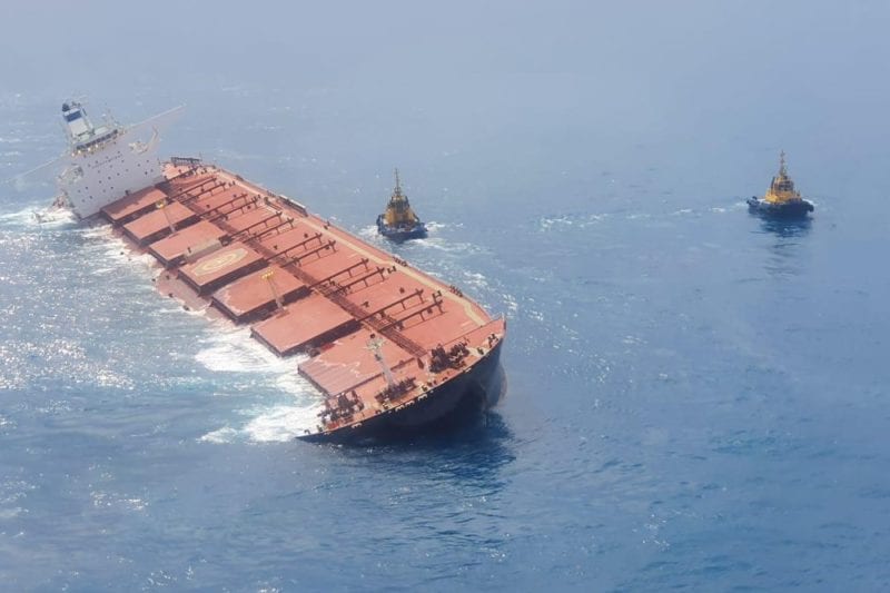 Vale (VALE3) terá apoio de dois navios da Petrobras para o resgate do Stellar Banner
