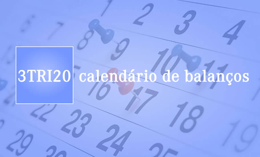 Veja o calendário da safra de balanços do terceiro trimestre