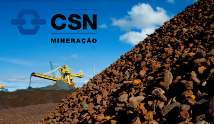 CSN Mineração (CMIN3) tem lucro 5,89 vezes maior no 1TRI21