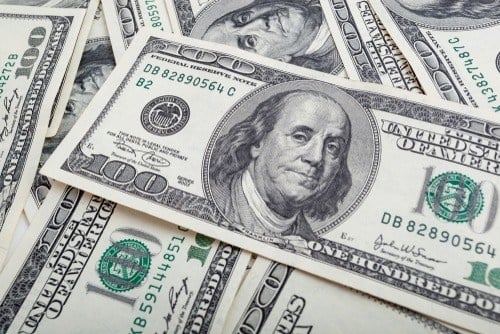 Dólar fecha em queda de 1,70%, cotado a R$ 5,4659