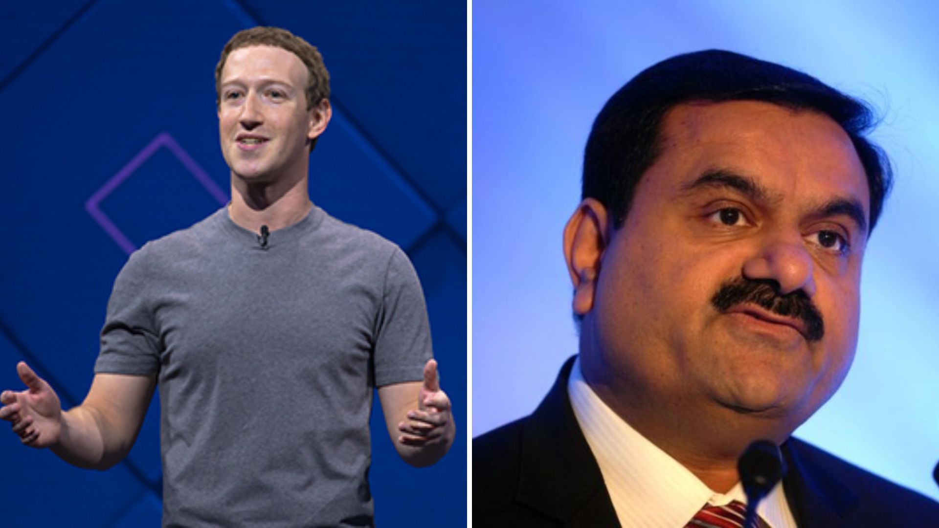 Lista dos homens mais ricos do mundo foi atualizada com as saídas de Zuckerberg e Adani