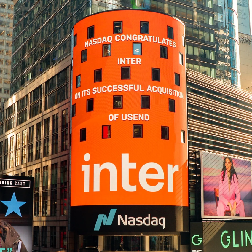 Banco Inter (INTR; INBR32) dispara em NY após alta de 300% no lucro; plano de 5 anos é ousado