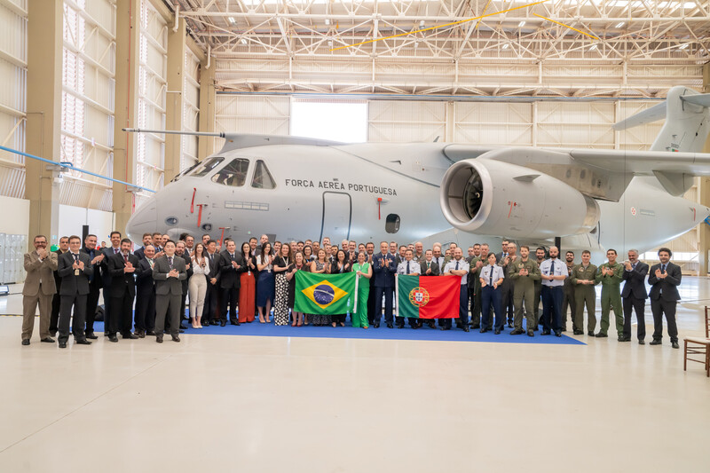 Avião da Embraer (EMBR3) começa a operar na Força Aérea Portuguesa