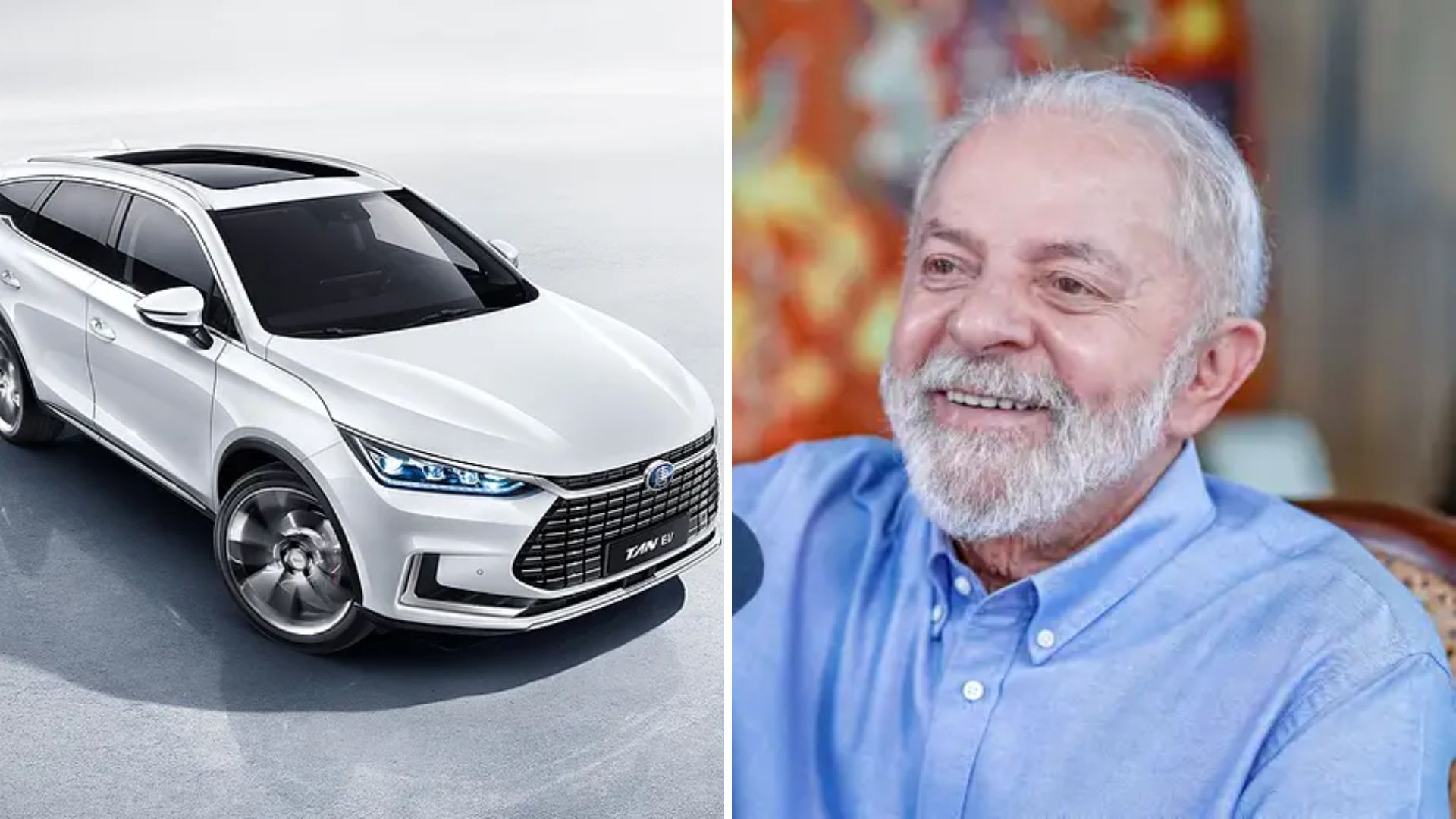 BYD e Lula: montadora chinesa cede SUV a presidente e Janja