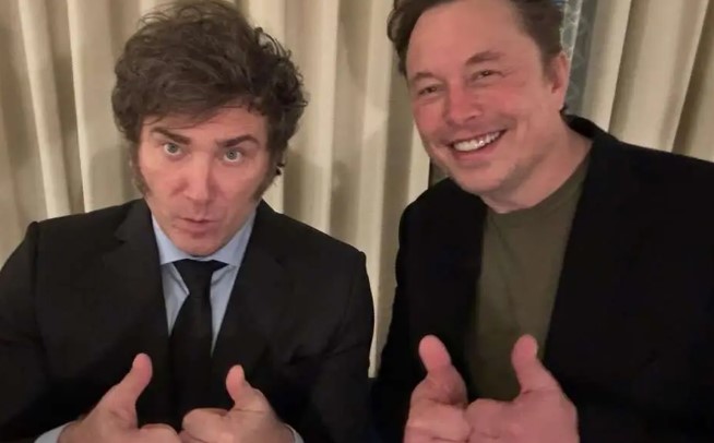 “Meca do capitalismo”: em mais um encontro com Milei, Musk recomenda investir na Argentina