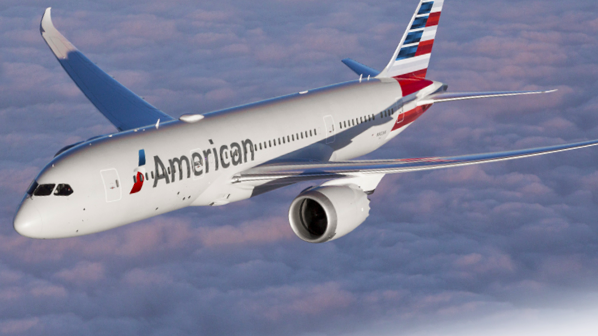 Avião da American Airlines