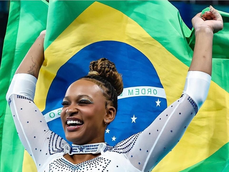 “Nem sei se vou estar lá”, diz Rebeca Andrade sobre Olimpíadas 2028
