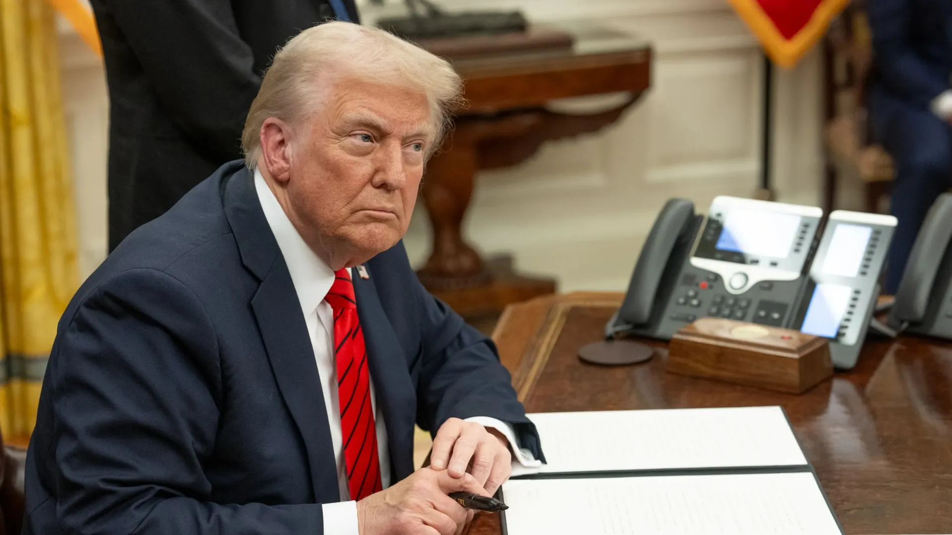 Trump: “Eu não quero que nada despenque, mas às vezes é preciso um remédio amargo”