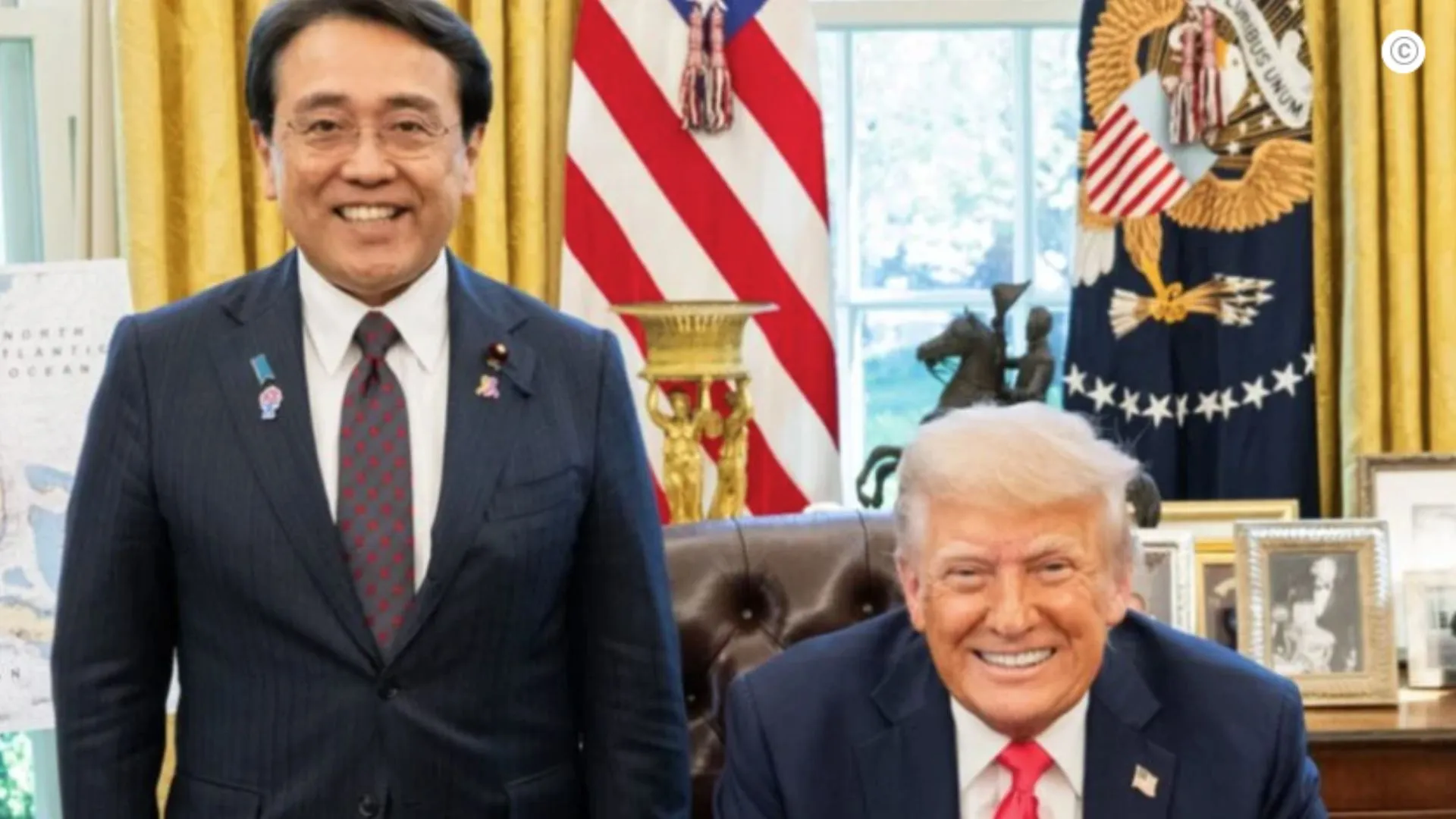 Trump diz ter grande progresso em negociações com Japão