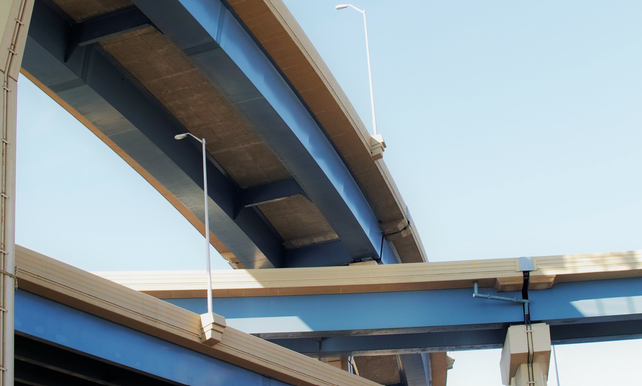 FI-Infras com inadimplência: foto de construção de anel rodoviário