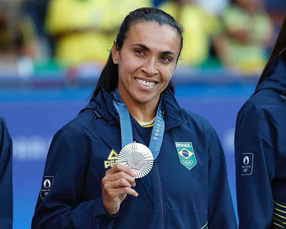 Futebol feminino: Marta é eleita a Melhor Jogadora da História