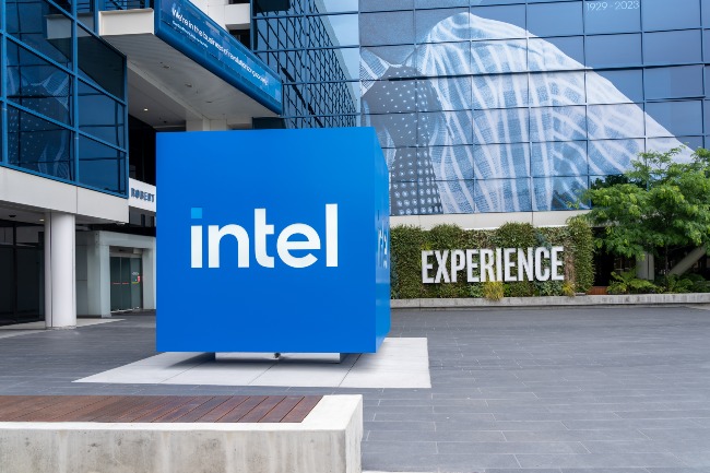 Lucro líquido da Intel: sede da empresa na Califórnia