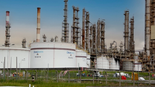 Planta da Braskem em Camaçari, na Bahia
