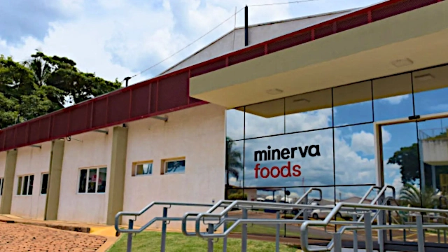 Fachada de unidade da Minerva (BEEF3)