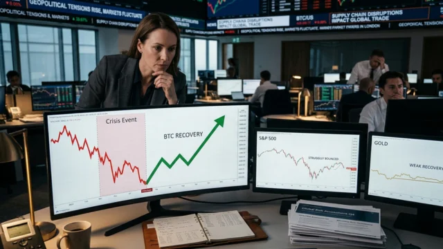 Bitcoin tende a ser o melhor ativo após crises recentes; entenda a tese do MB