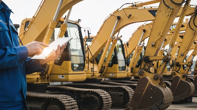 Equipamentos pesados de Armac e Mills