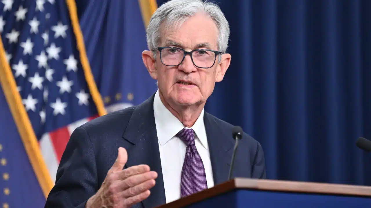 Jerome Powell, presidente do Fed, fala sobre juros dos EUA