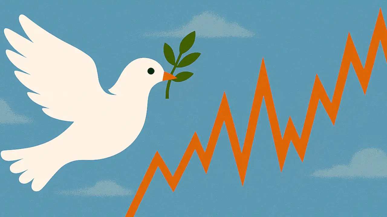 O mercado torce pela paz, mas o VIX não acredita