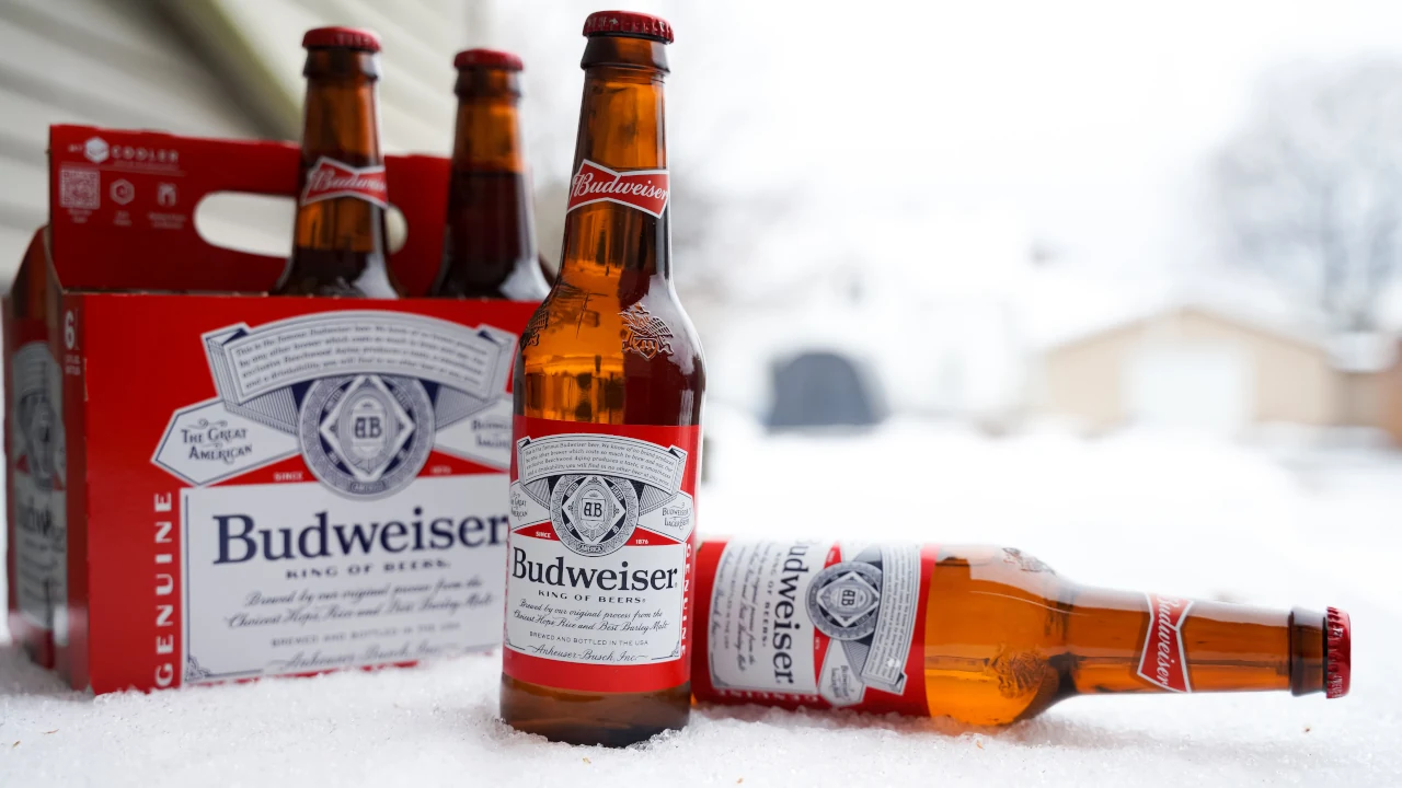Cerveja Budweiser, da Ambev
