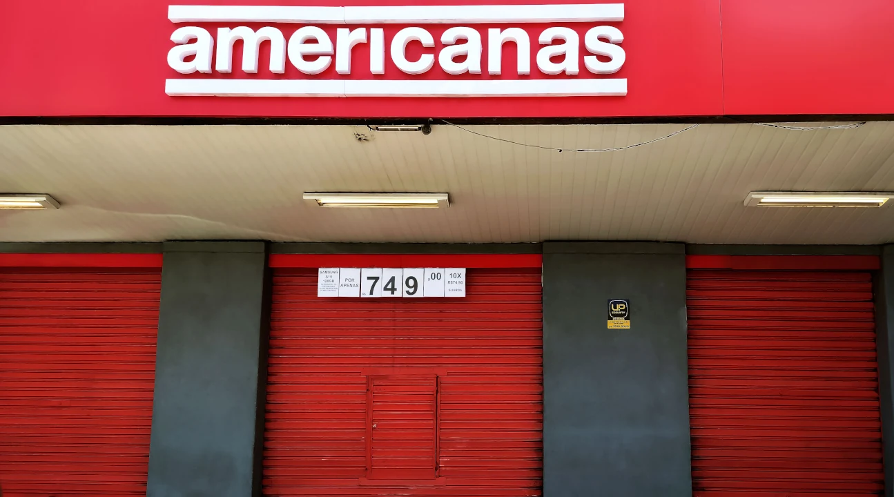 Fachada da Americanas