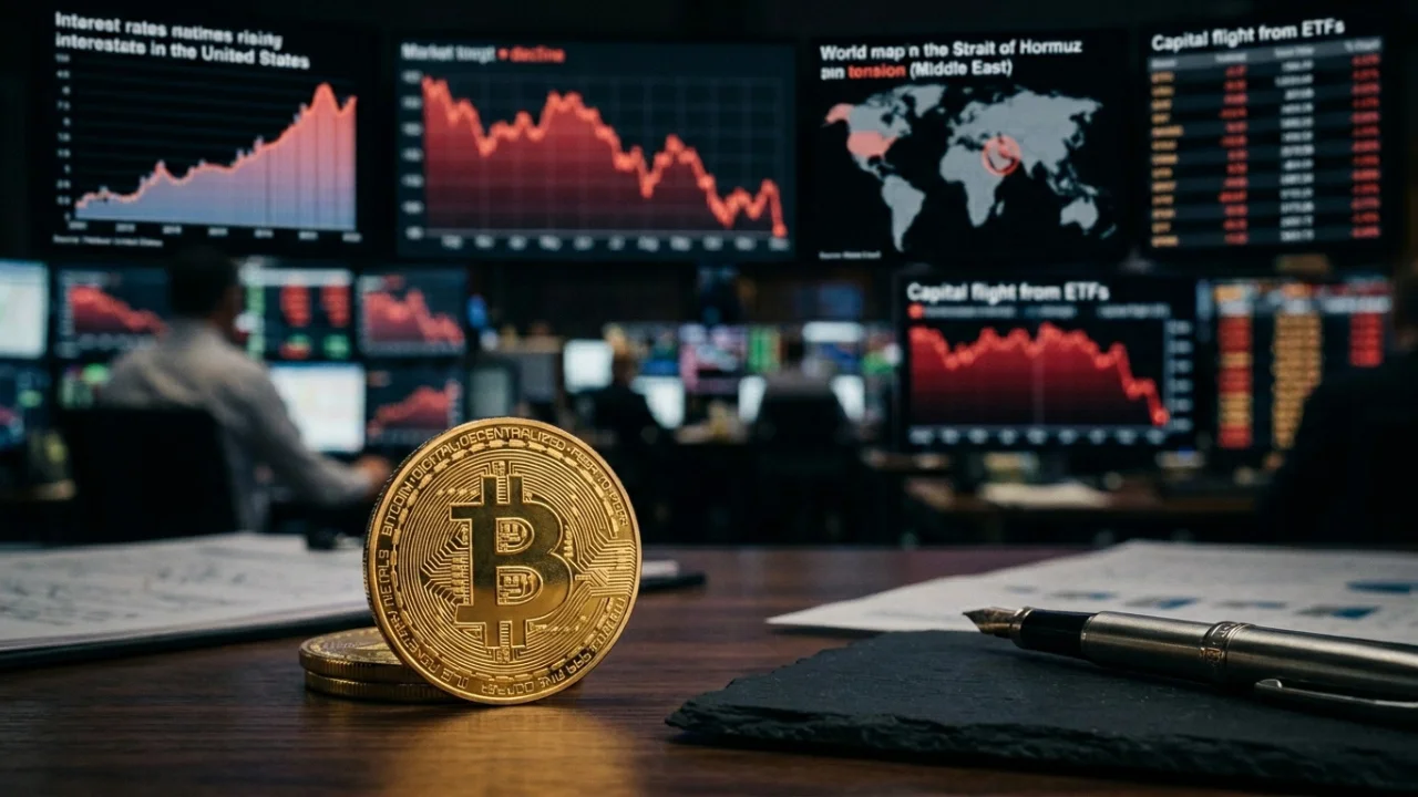 Bitcoin hoje cai aos US$ 76 mil com ETFs e juros no radar