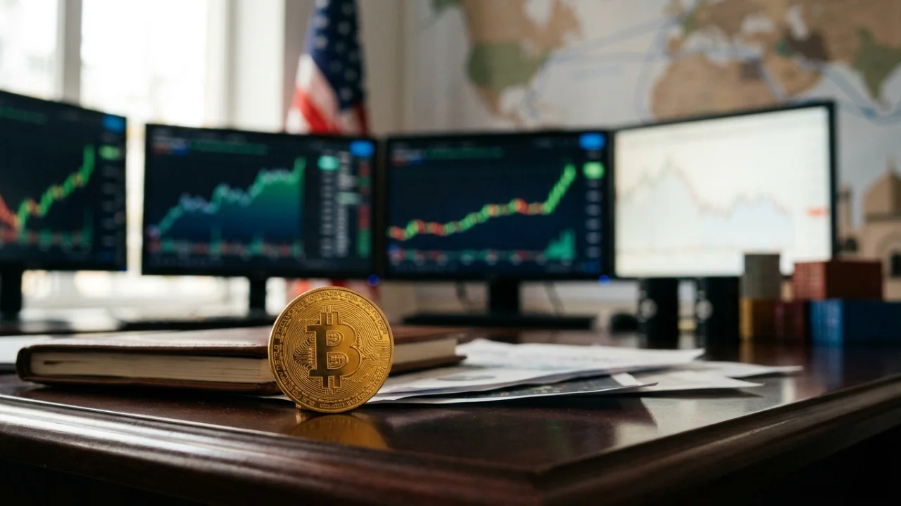 Bitcoin hoje sobe aos US$ 77 mil com petróleo abaixo de US$ 100