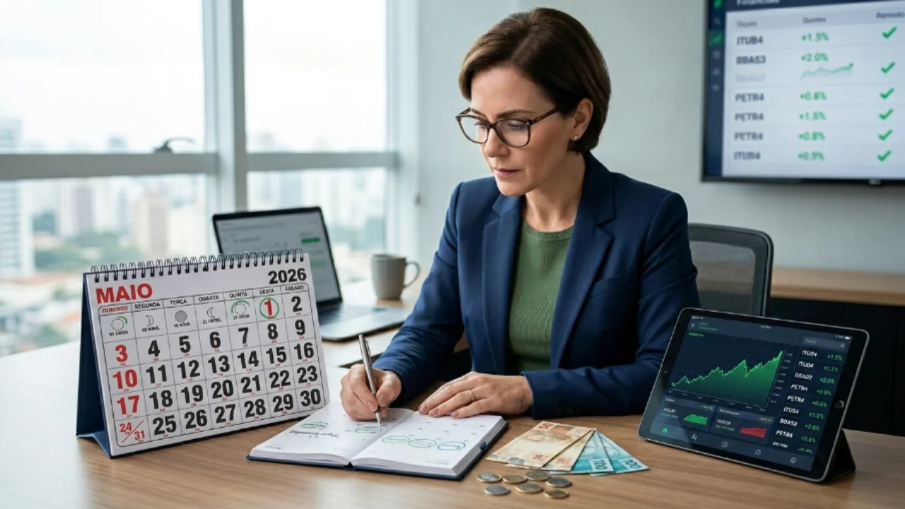 Calendário de dividendos de maio: Itaú, Petrobras, Klabin e Taesa entre os destaques